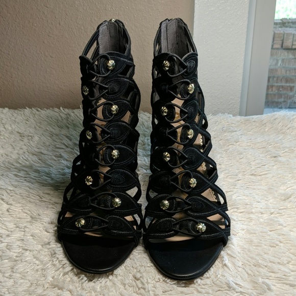 Sam Edelman High Thick Heels Size 10 - Picture 2 of 6